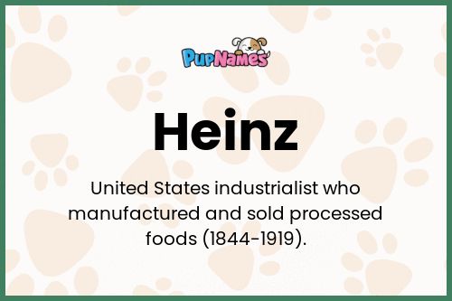 Heinz dog name meaning