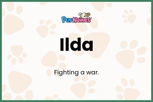 Ilda dog name meaning