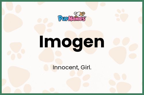 Imogen dog name meaning