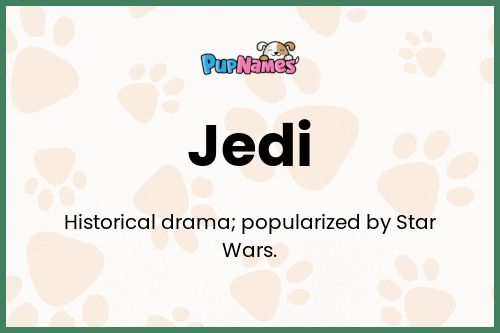 Jedi dog name meaning