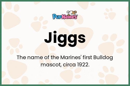 Jiggs dog name meaning