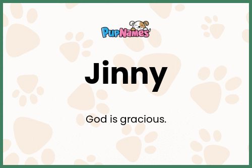 Jinny dog name meaning