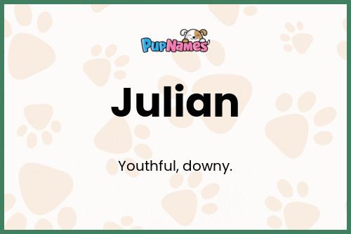 Julian dog name meaning