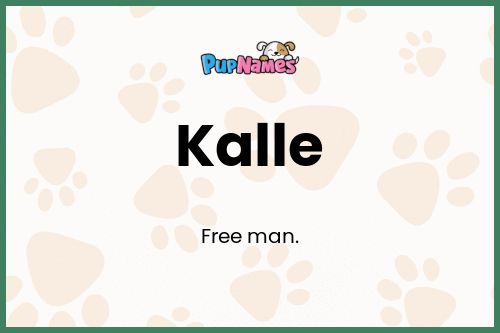 Kalle dog name meaning