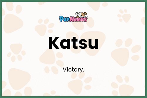 Katsu dog name meaning