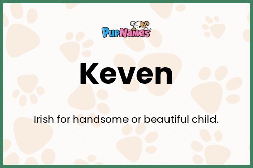 Keven dog name meaning
