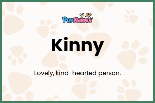 Kinny dog name meaning