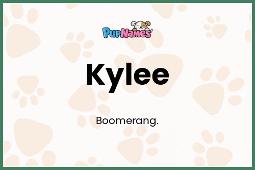 Kylee dog name meaning