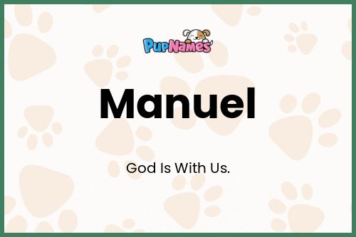 Manuel dog name meaning