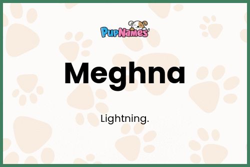 Meghna dog name meaning