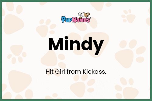 Mindy dog name meaning