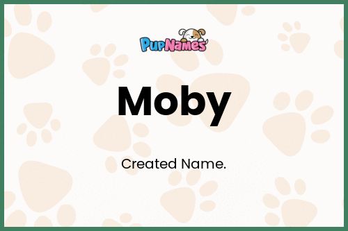 Moby dog name meaning