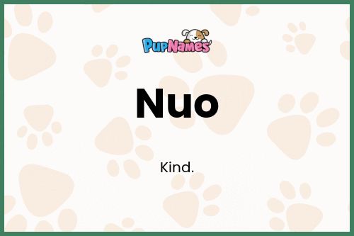 Nuo dog name meaning