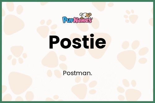 Postie dog name meaning