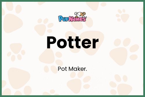 Potter dog name meaning