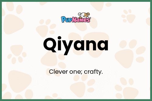 Qiyana dog name meaning