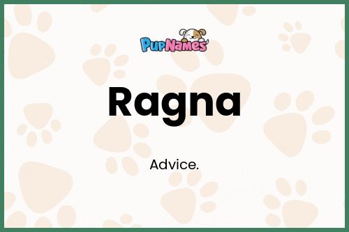 Ragna dog name meaning