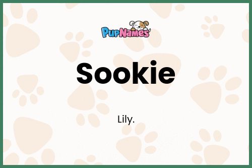 Sookie dog name meaning