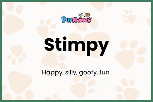 Stimpy dog name meaning