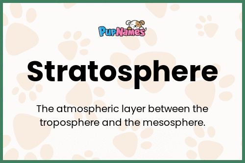 Stratosphere dog name meaning