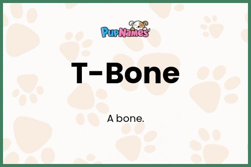 T-Bone dog name meaning