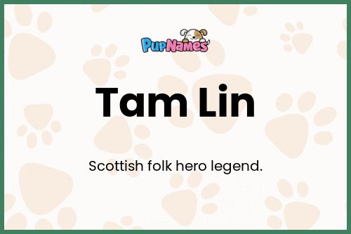 Tam Lin dog name meaning