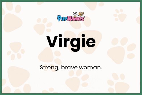 Virgie dog name meaning