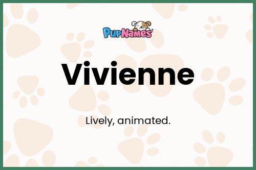 Vivienne dog name meaning