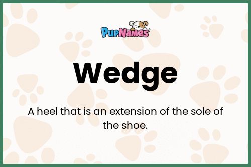 Wedge dog name meaning