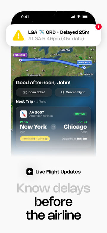 FlightElite live flight updates