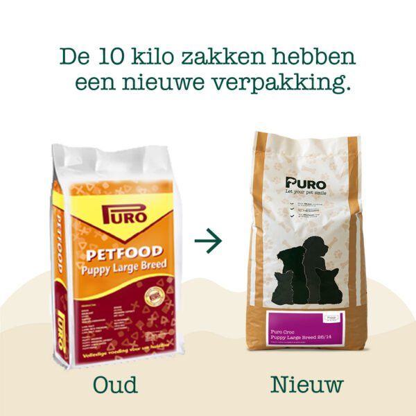 Puro-Croc-Puppy-Large-Breed-26-14 -nieuwe verpakking