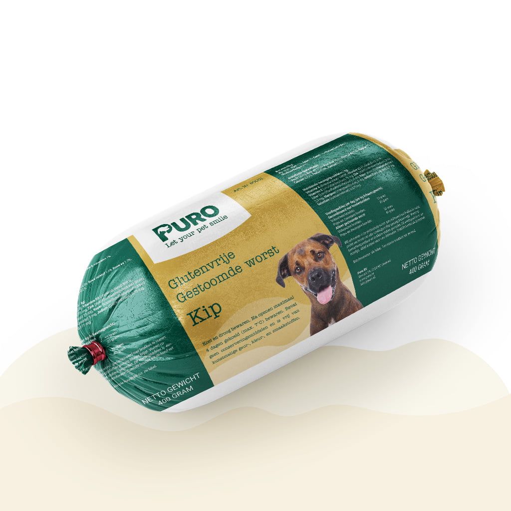 Gestoomde Worst – Kip (400 gram)