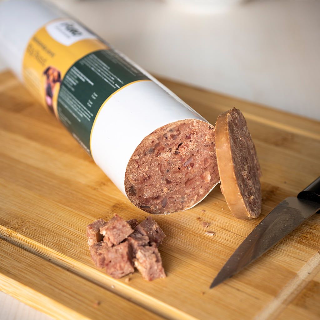 Gestoomde worst Kip Rund