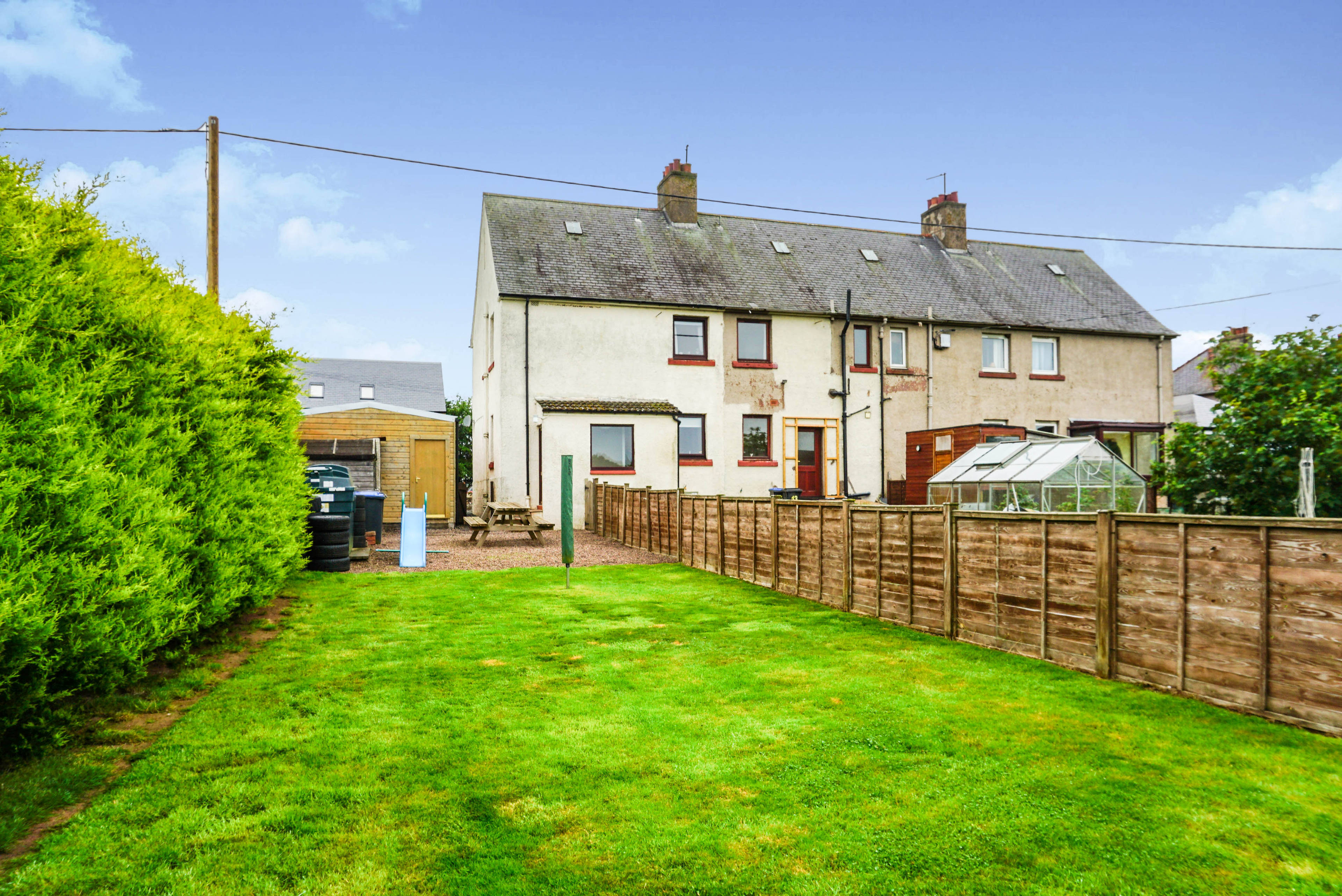 Rear garden