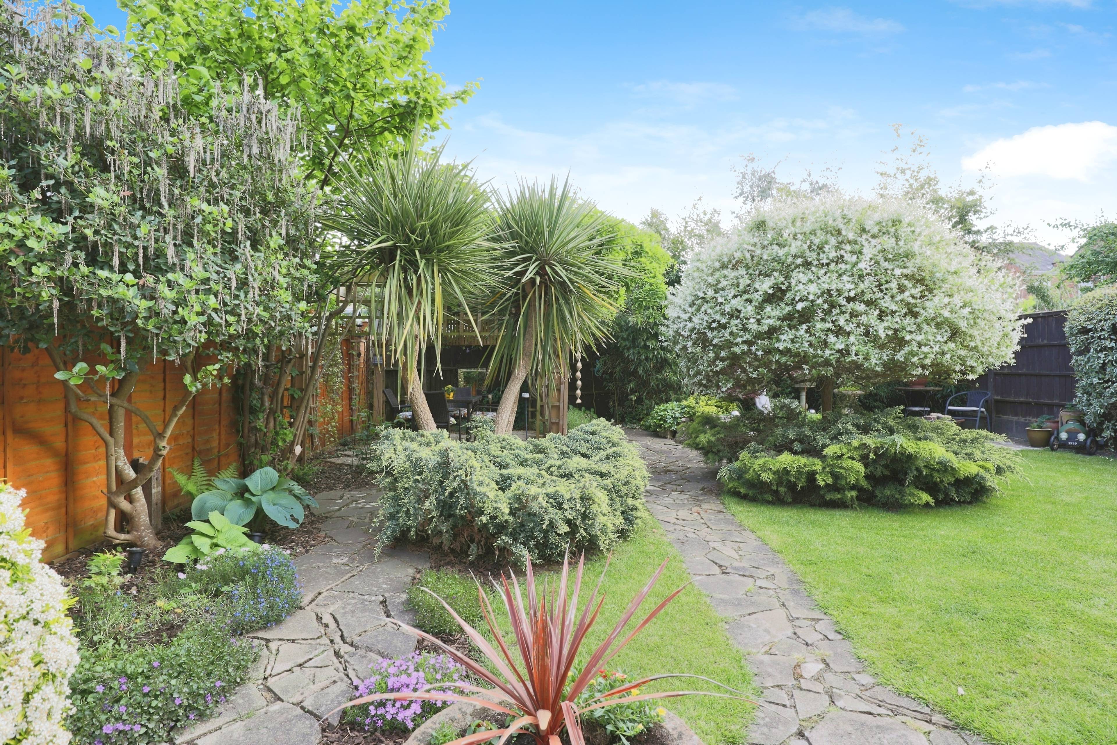 Rear garden