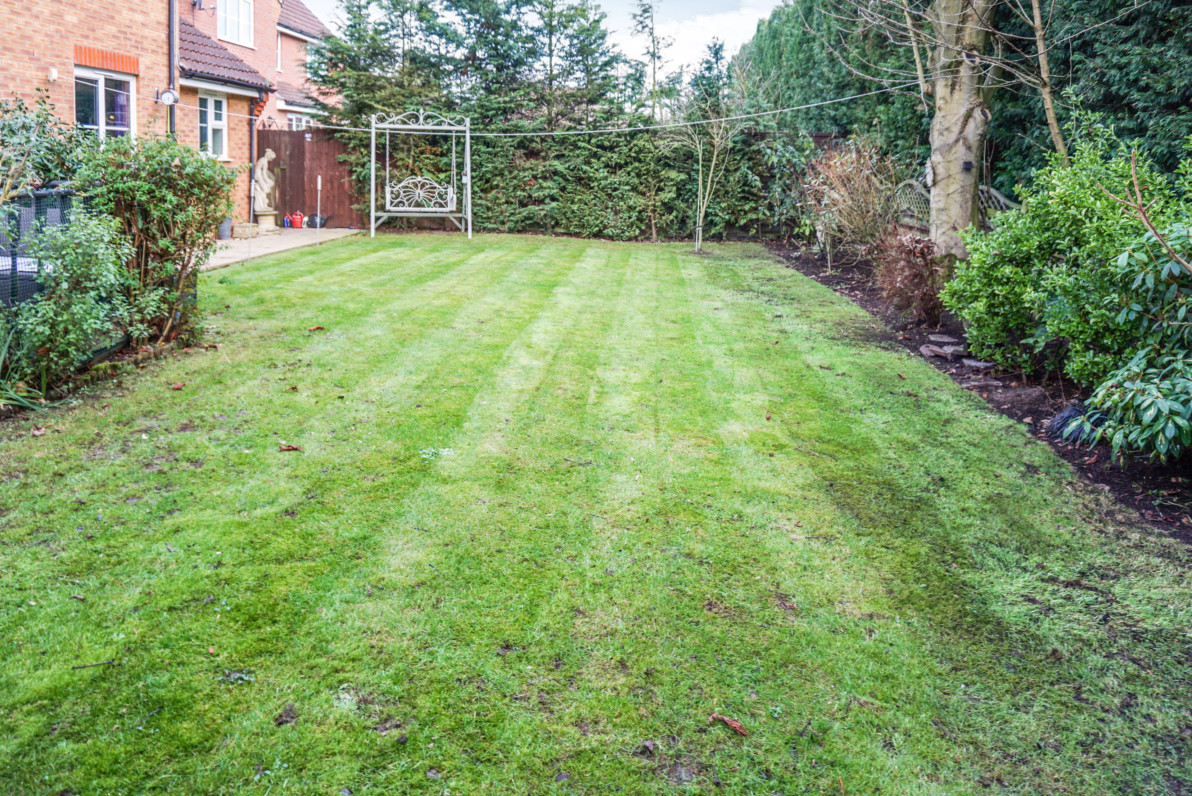 Rear garden