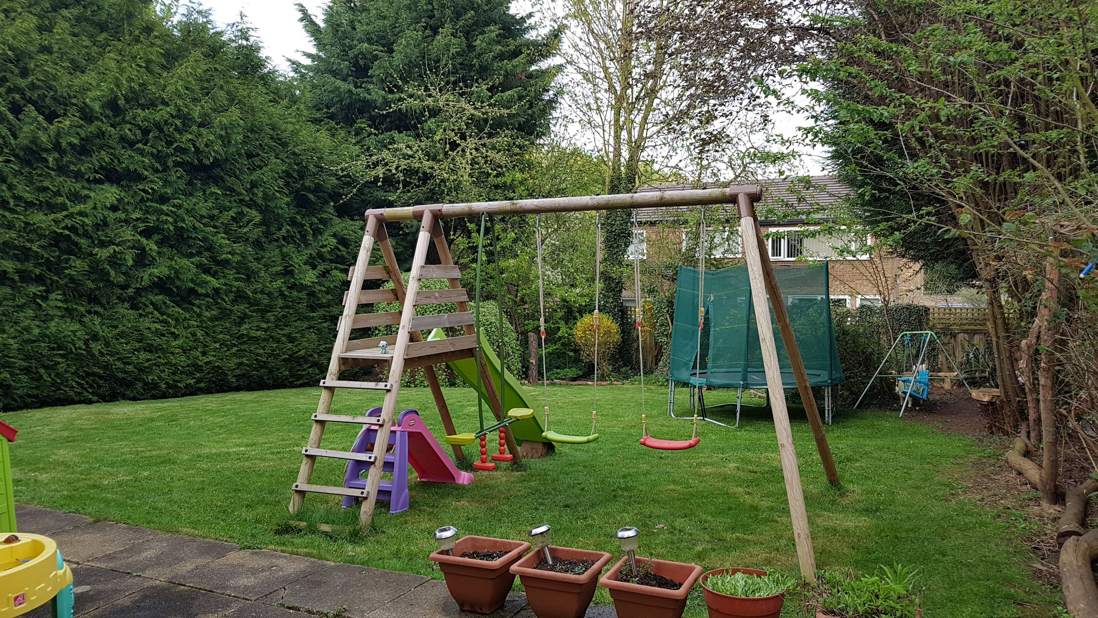 Rear garden