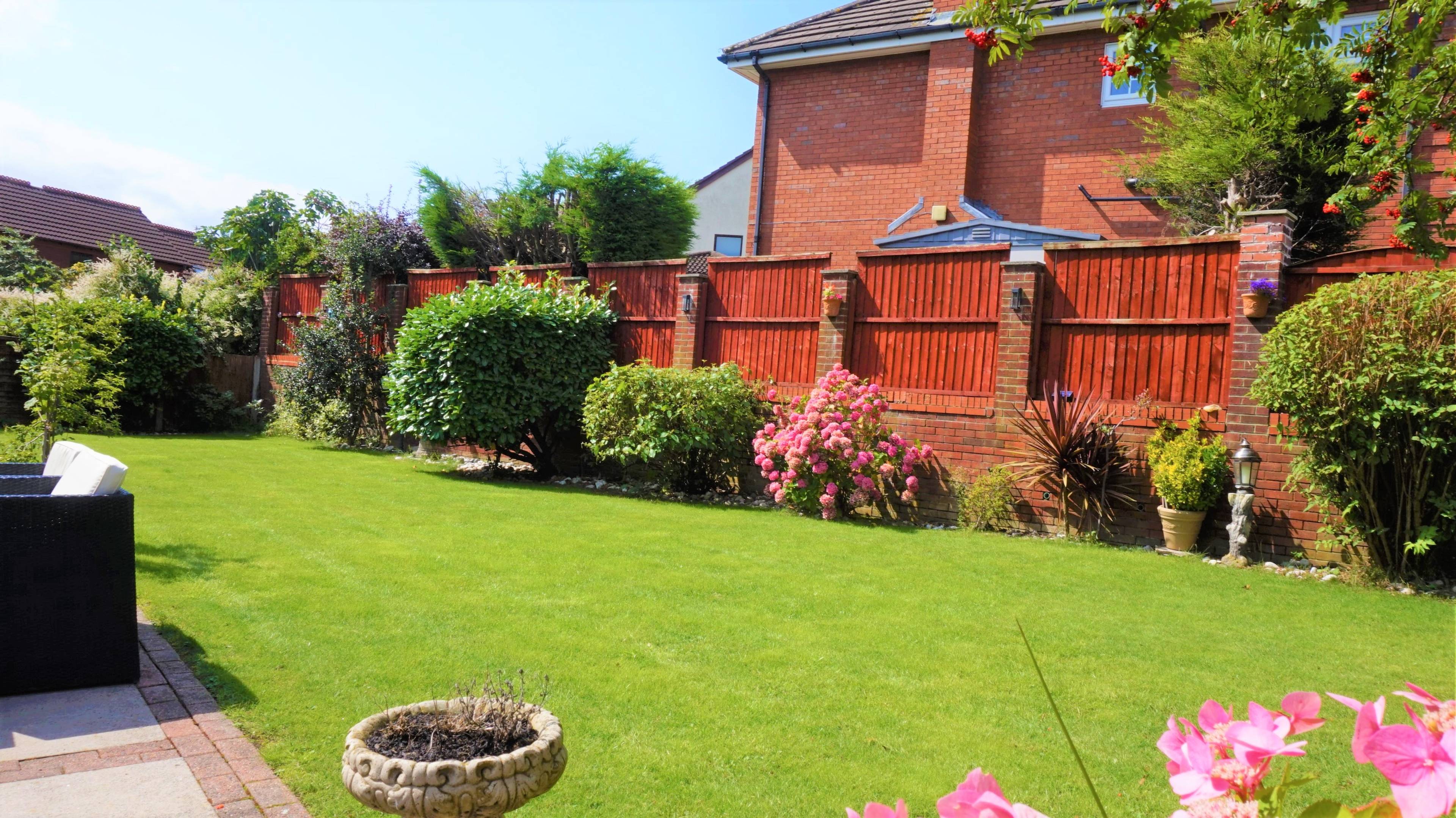 rear garden