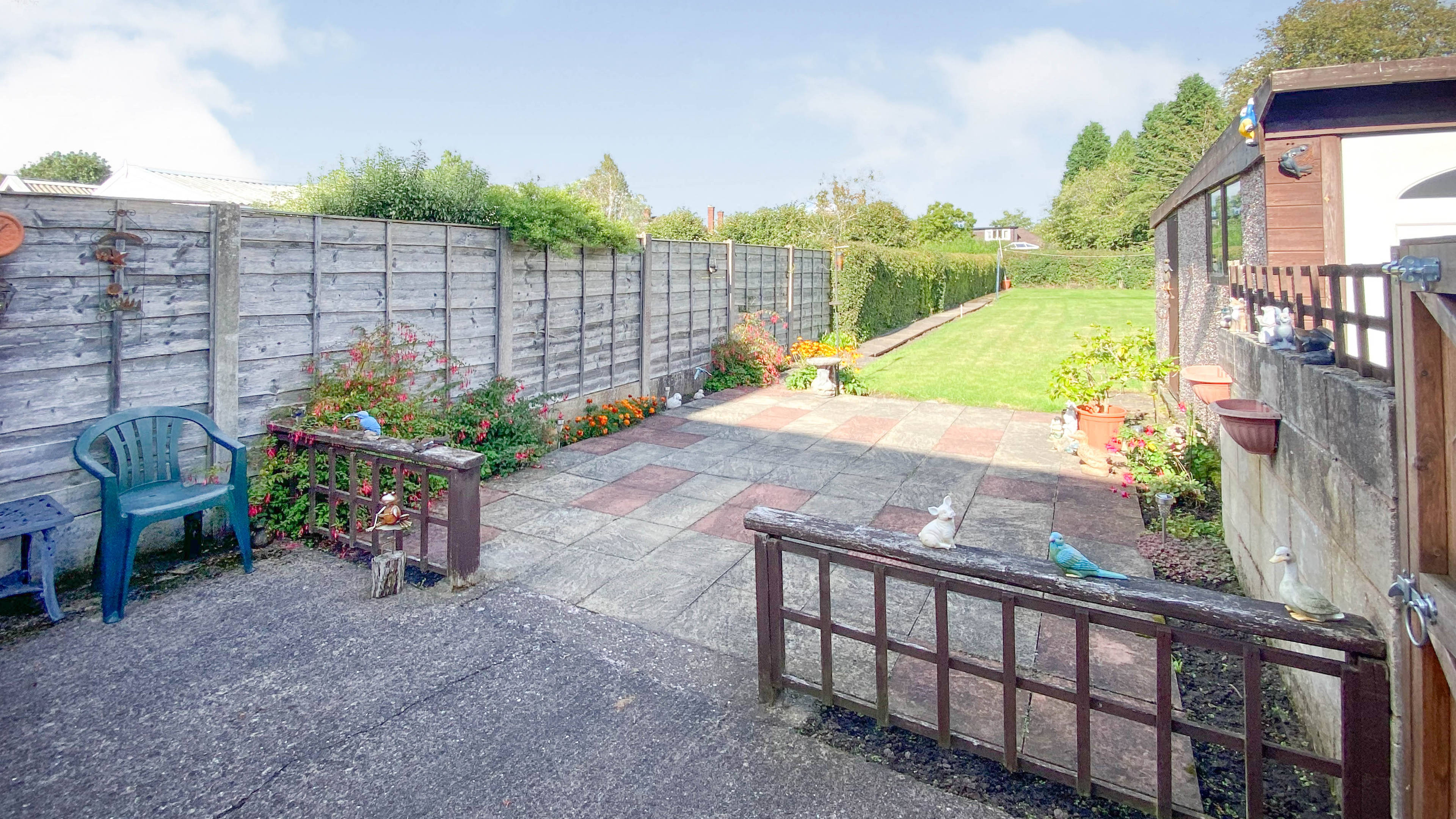 Rear garden 