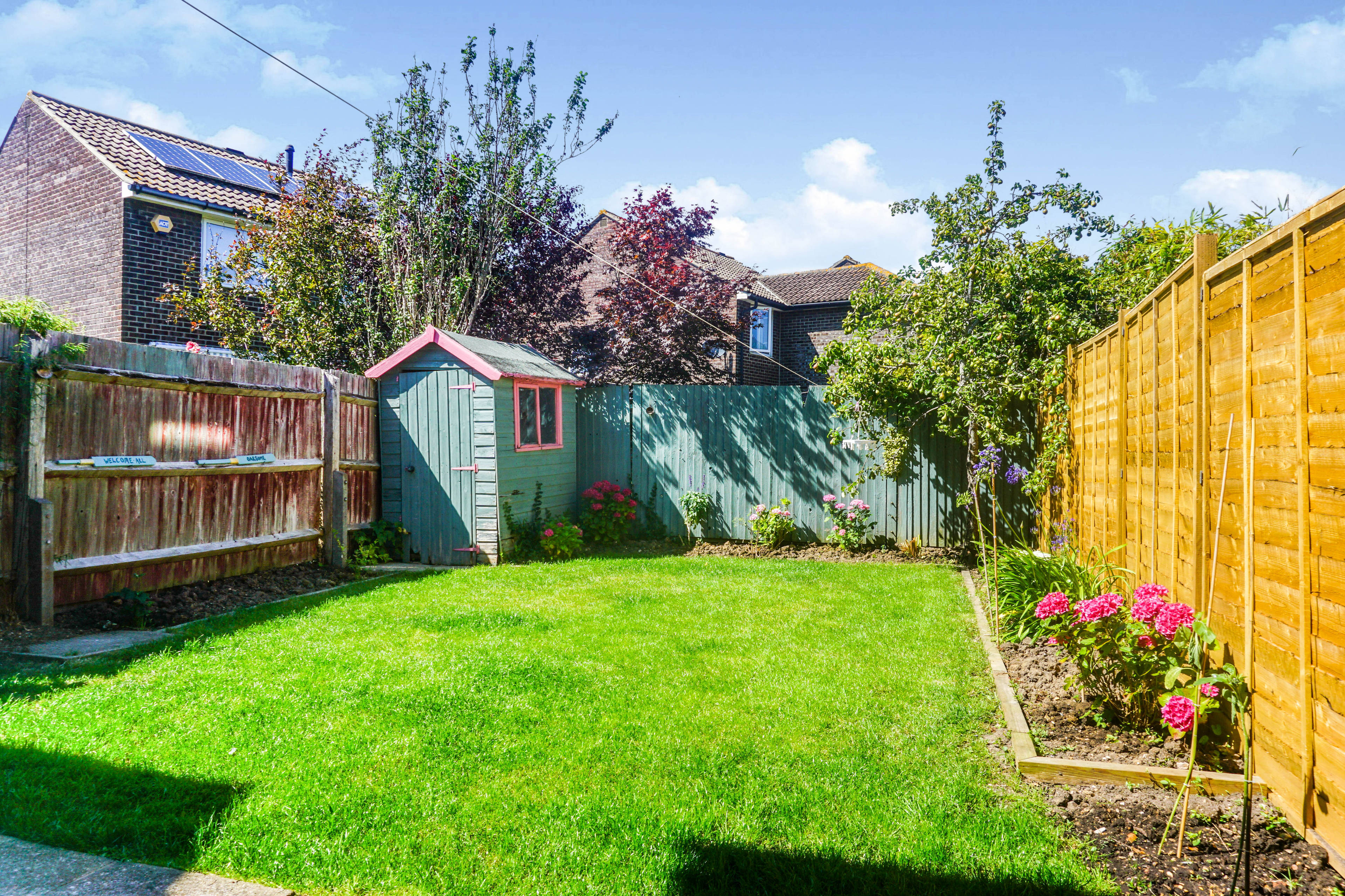 rear garden