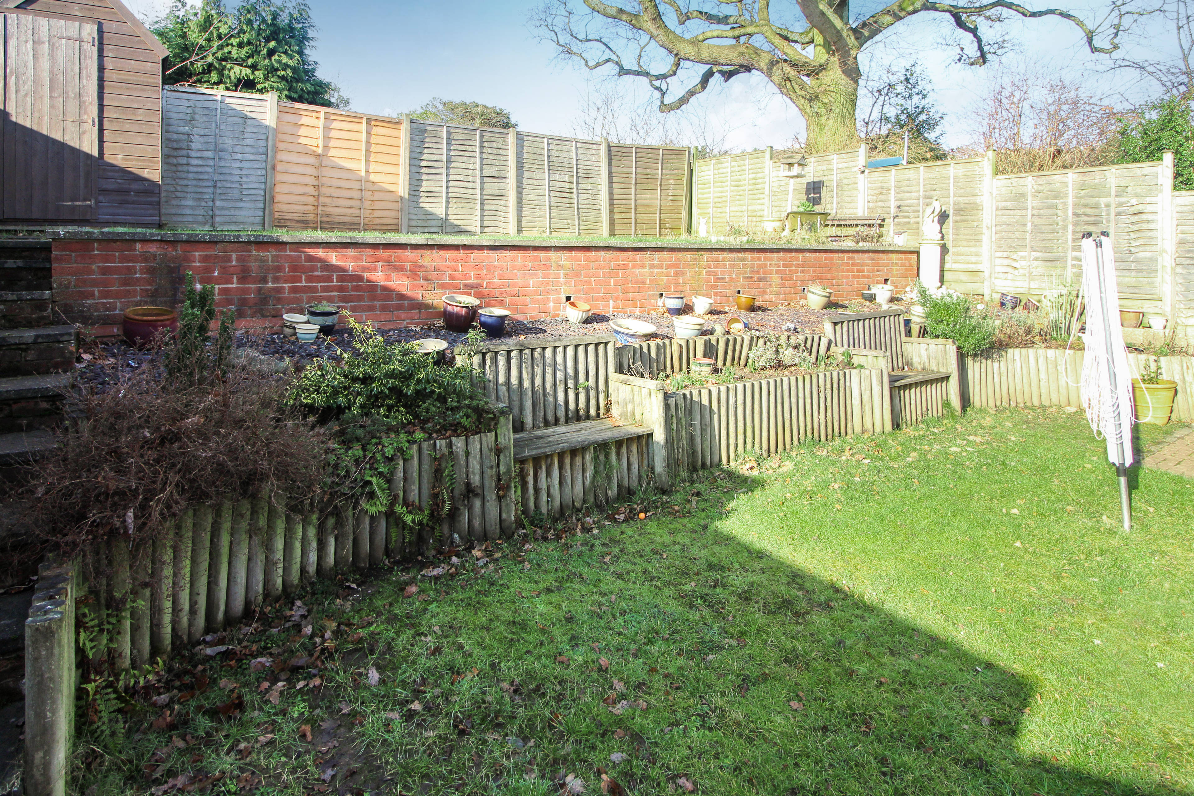Rear garden
