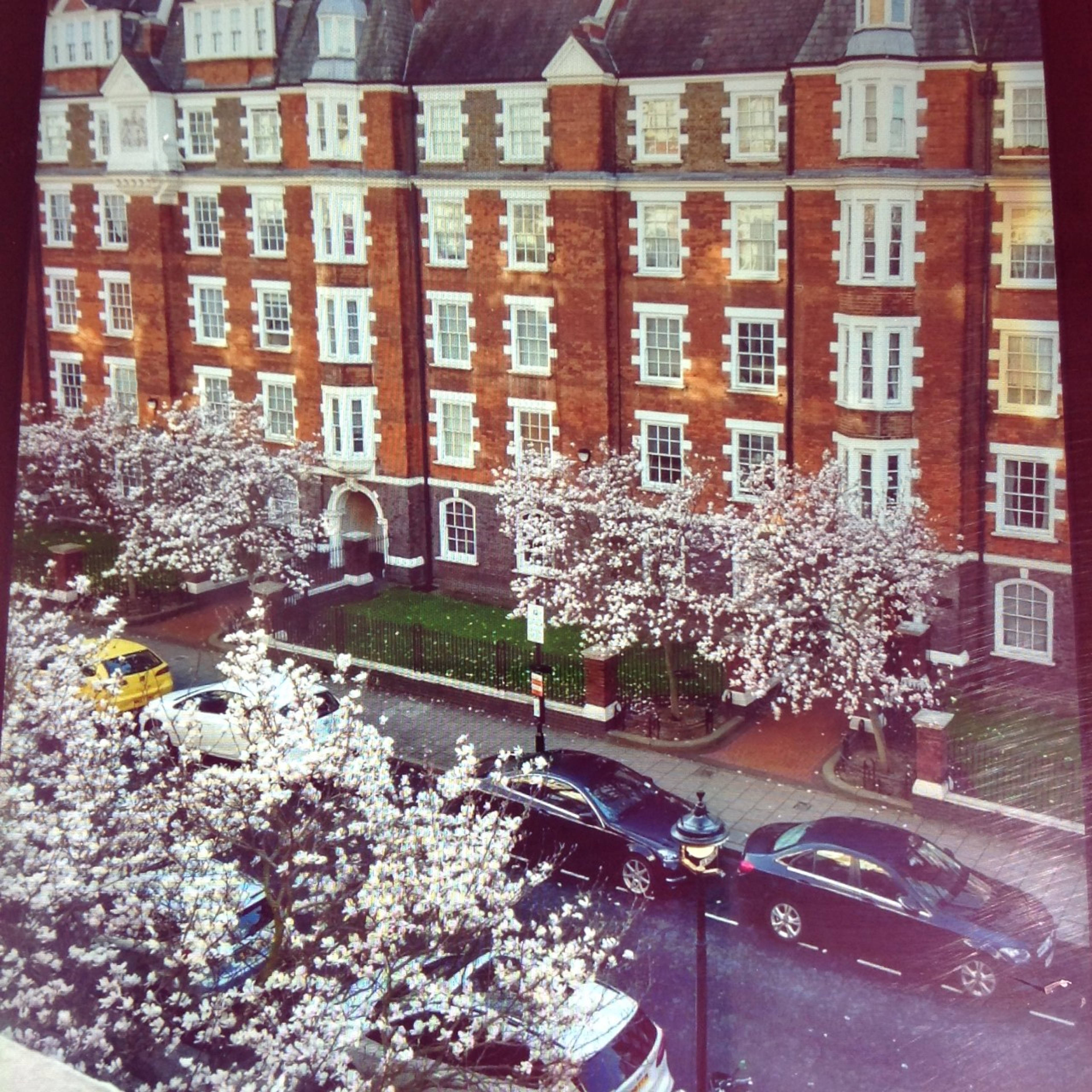Outside