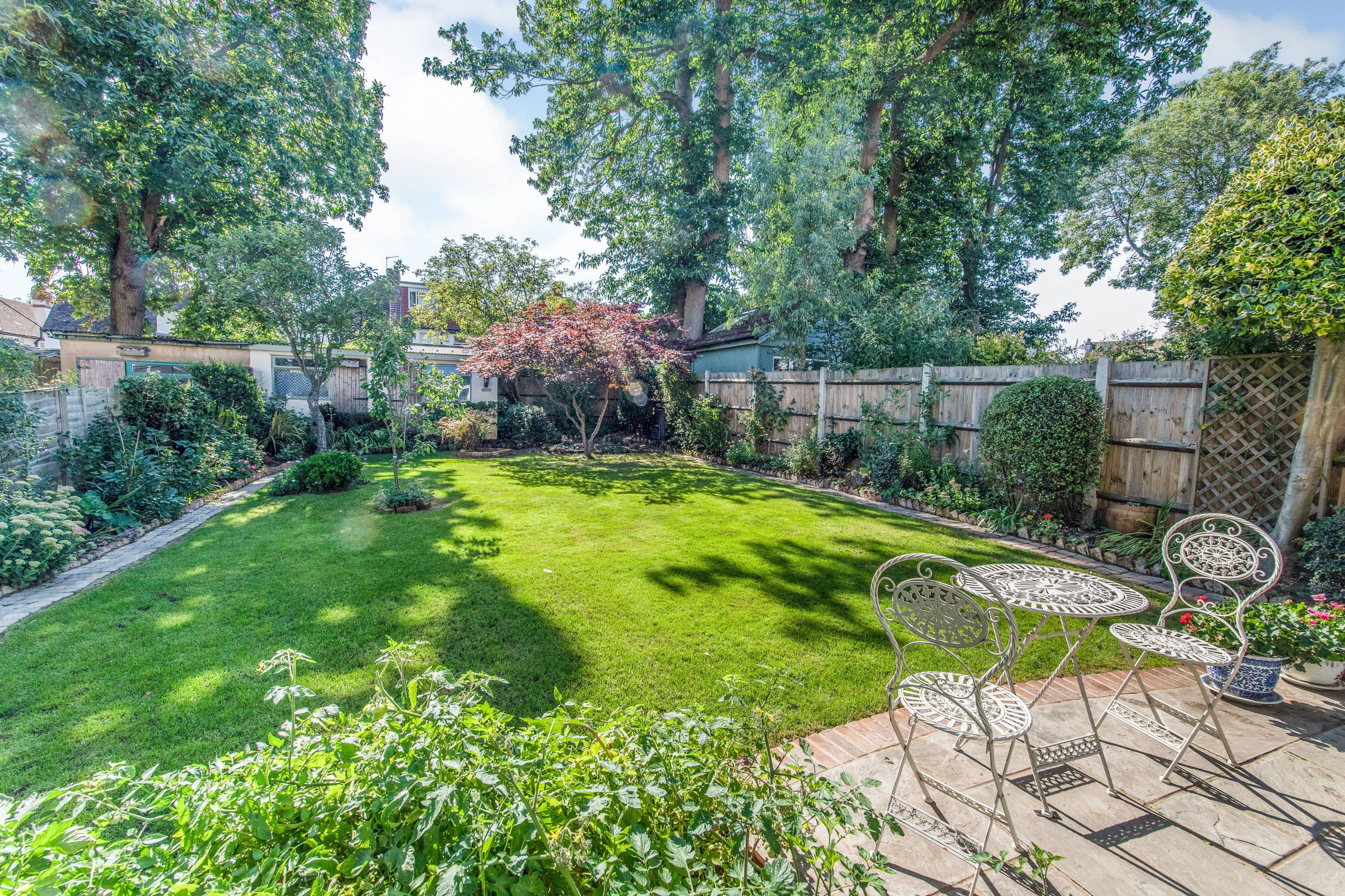 Rear garden