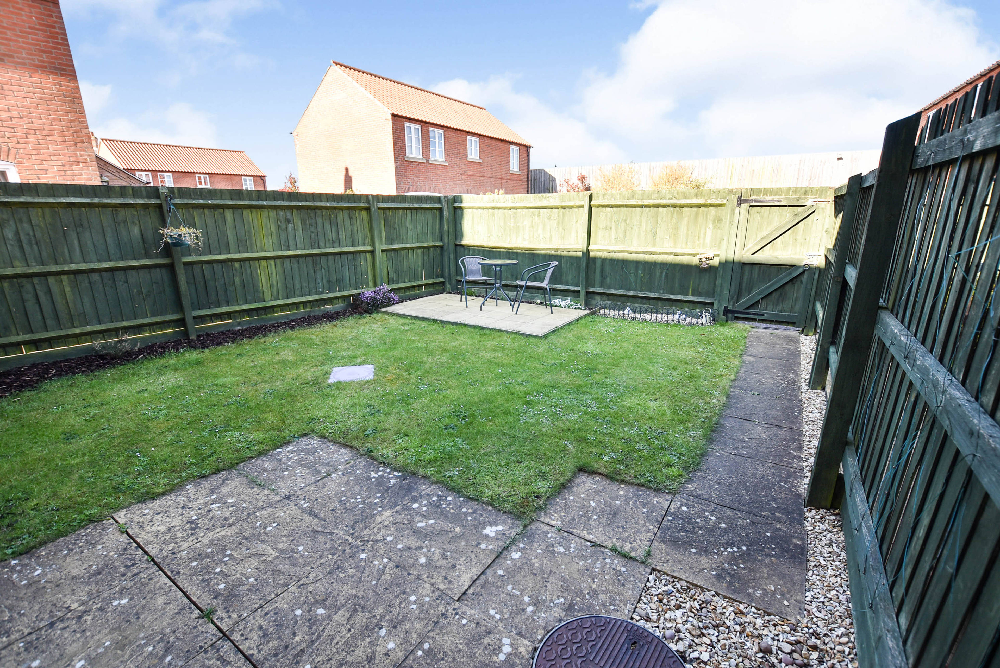 Rear garden