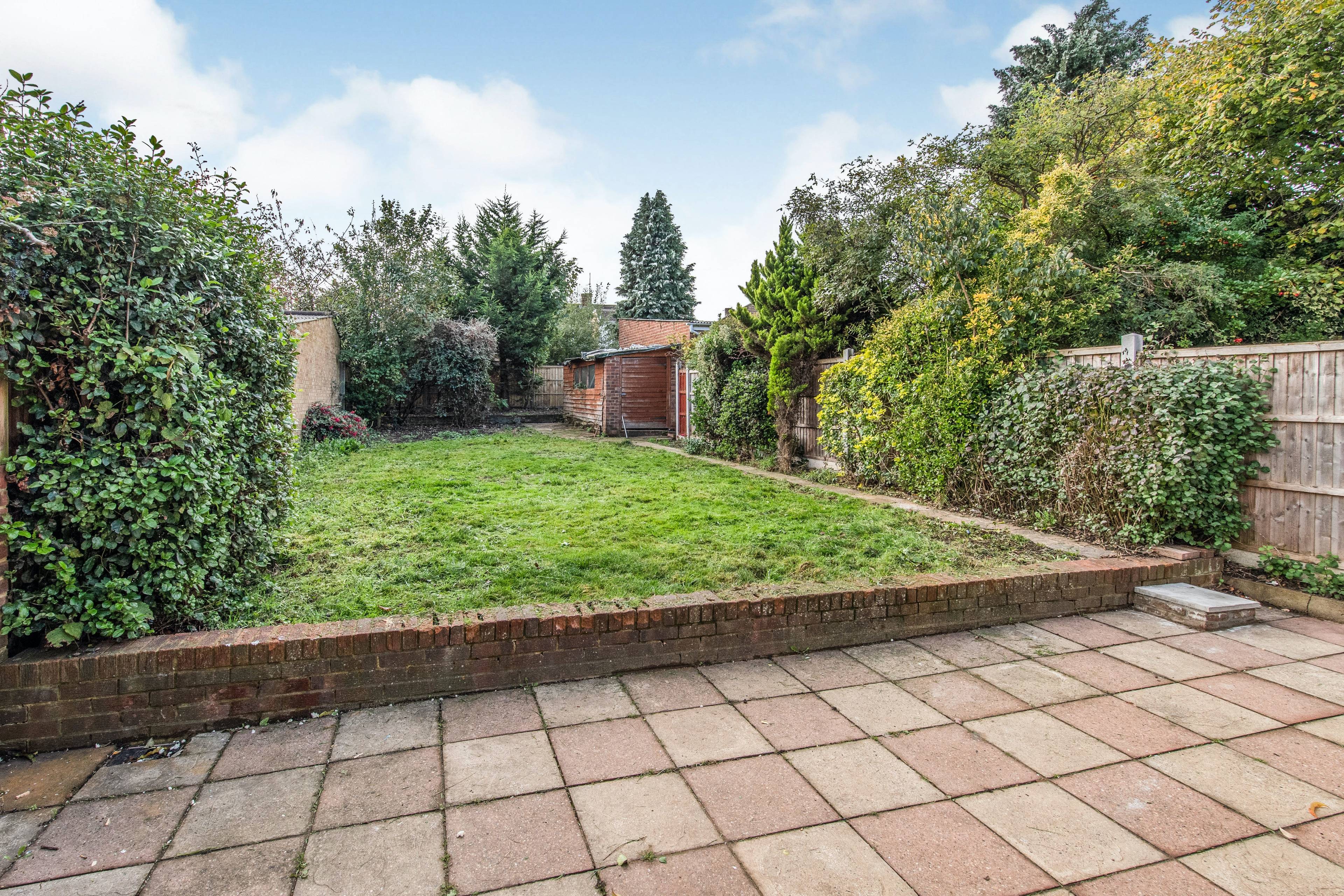 Rear garden