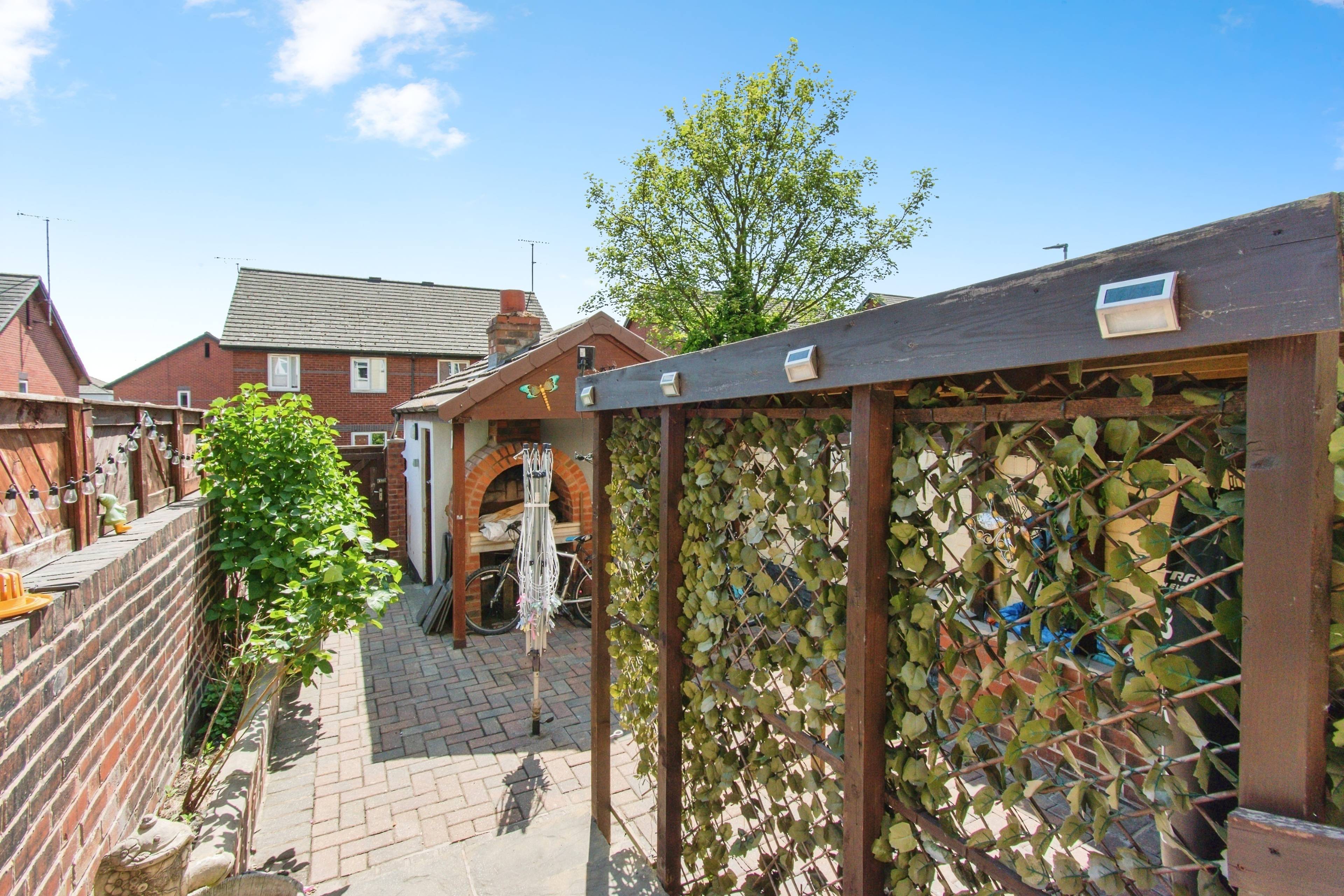 Rear garden