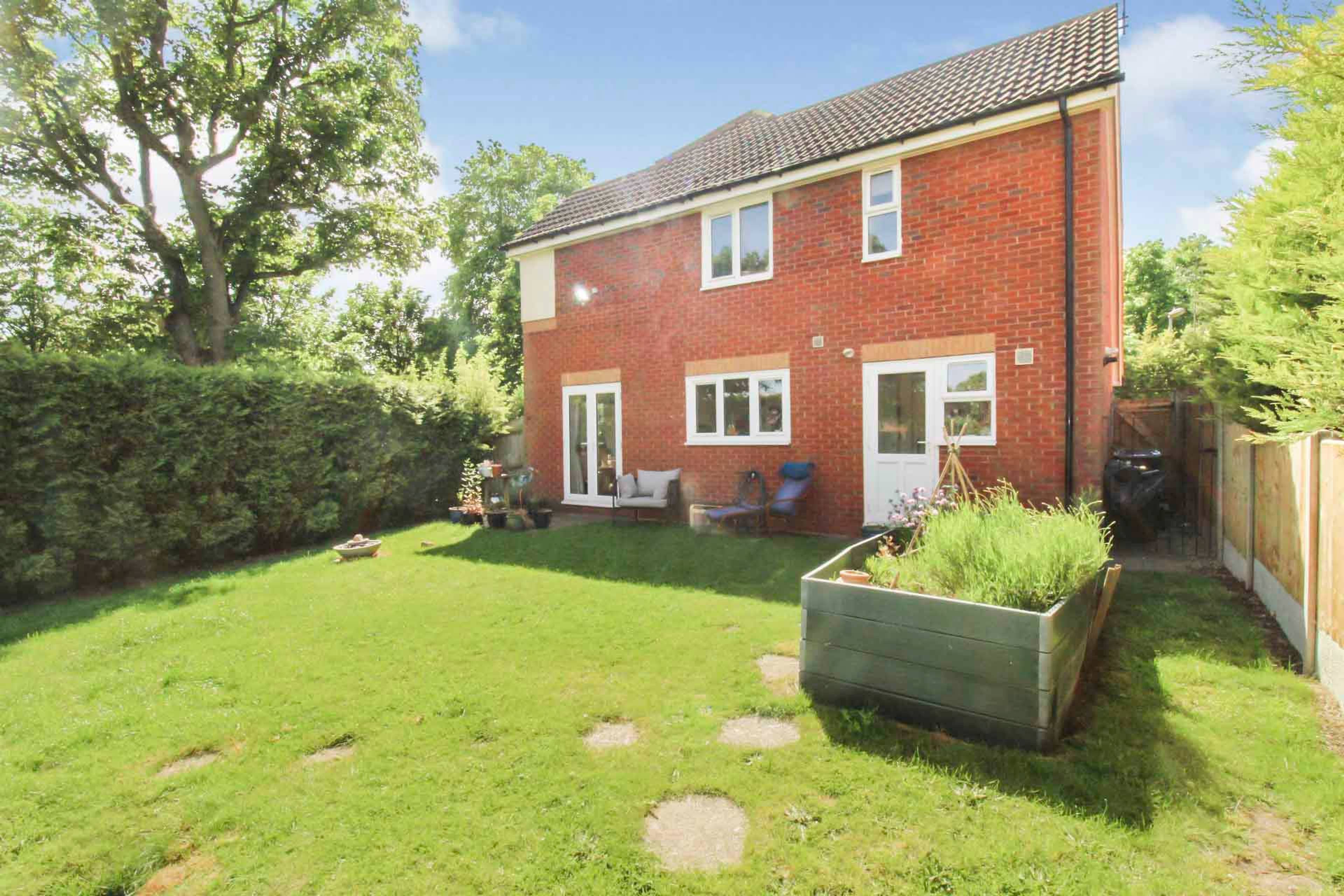 Rear garden