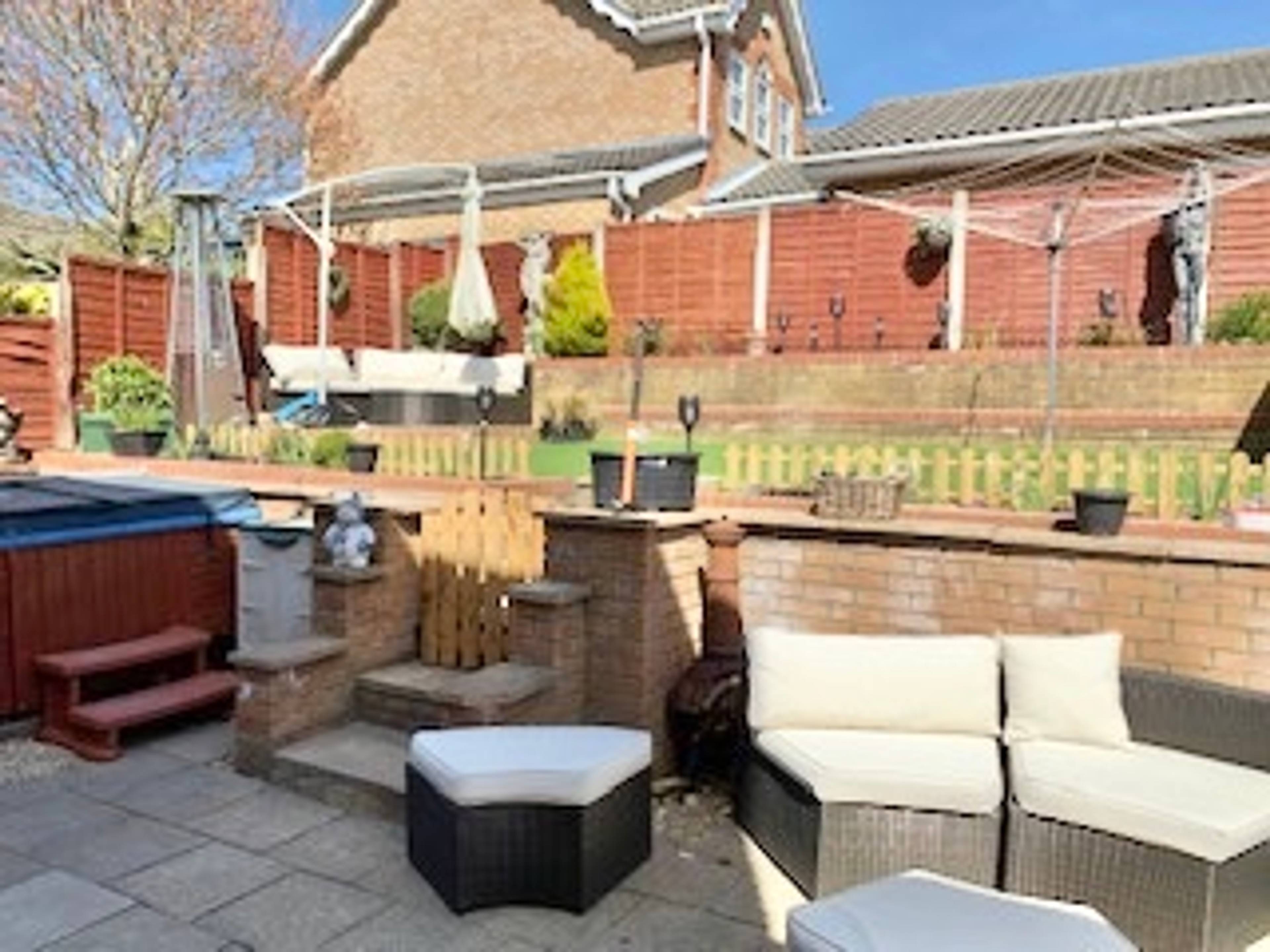Rear garden