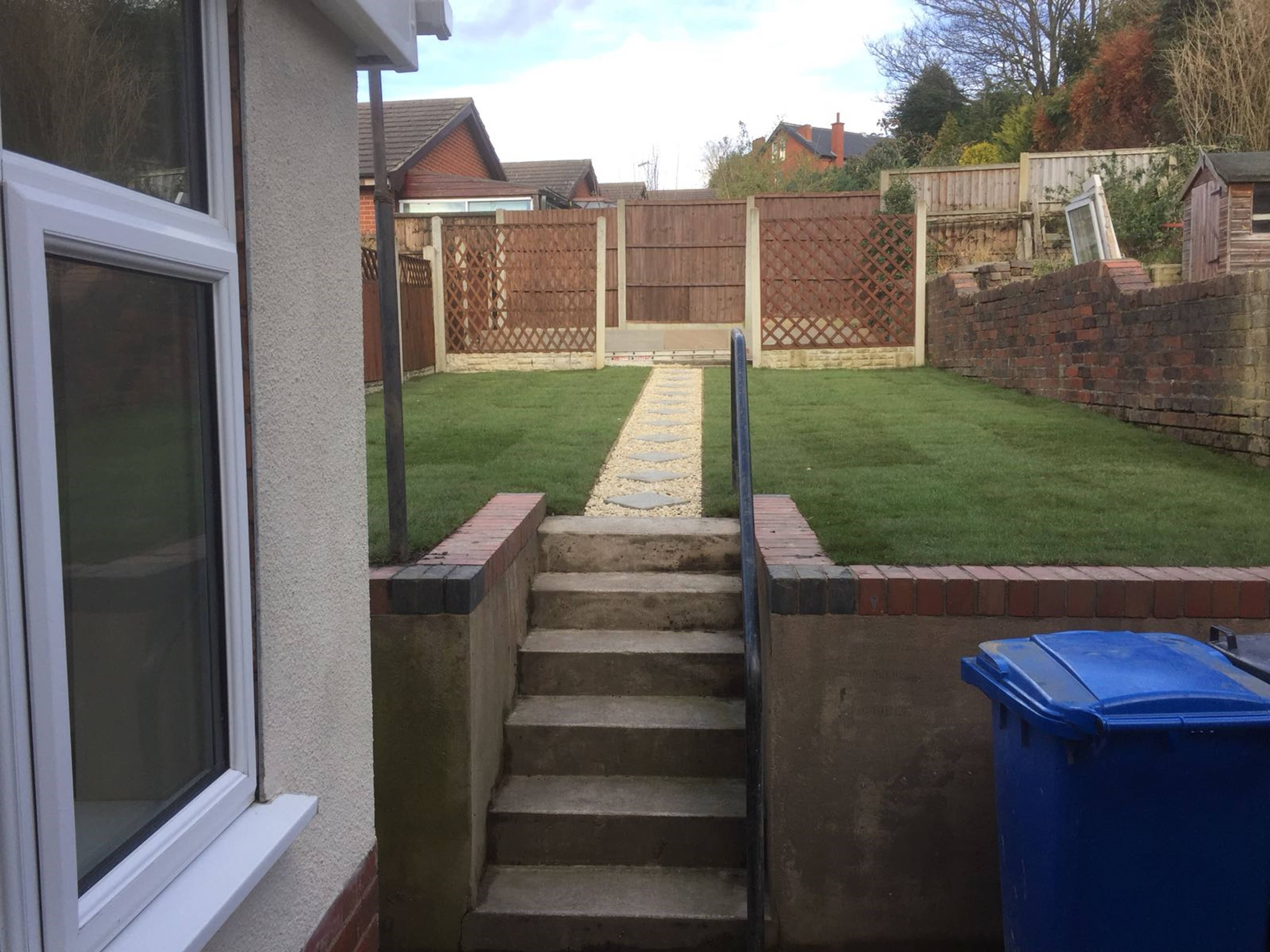 Outside