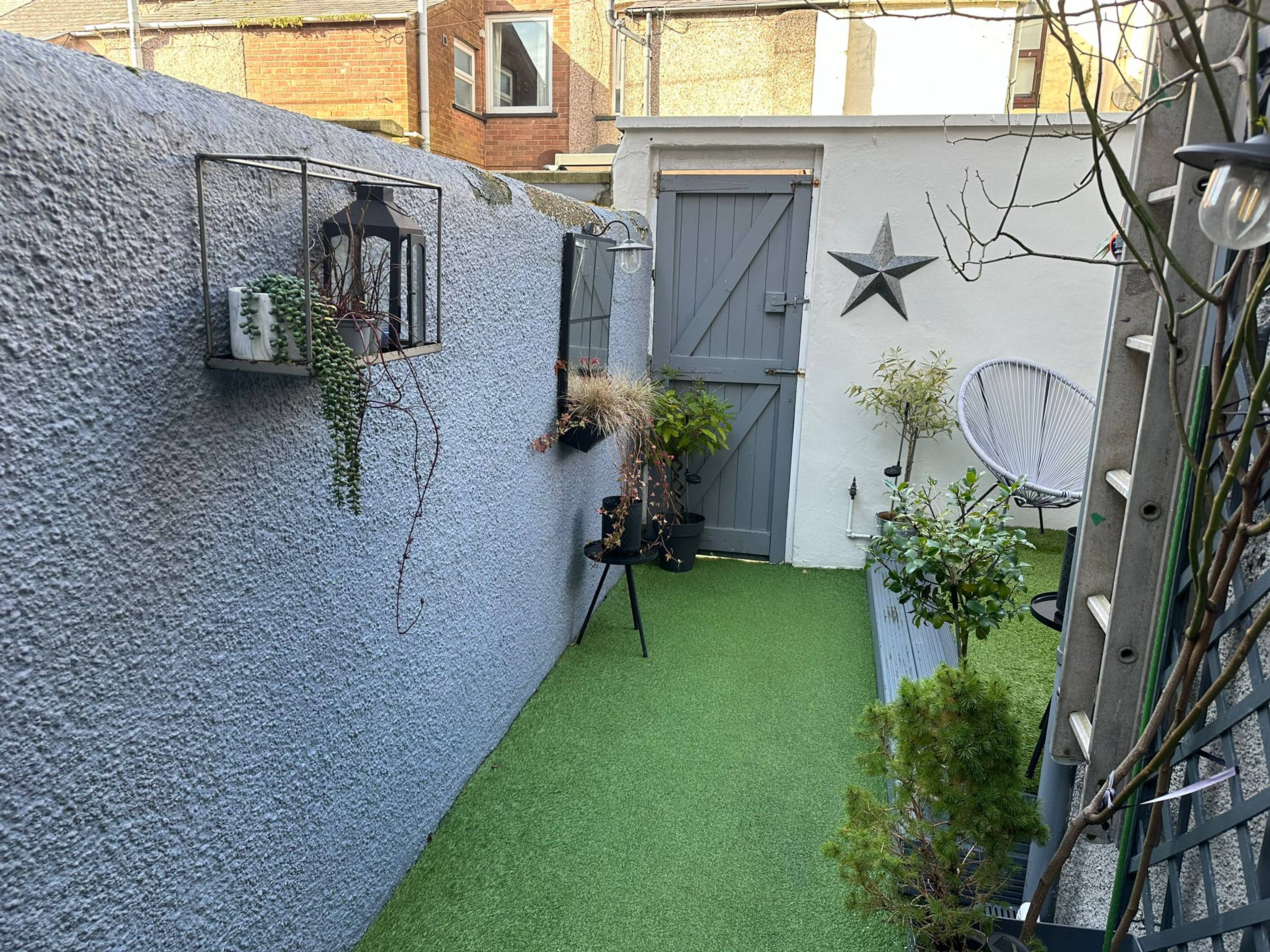 Outside